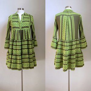 Brand new Devotion Twins Ella tunic dress, embroidered sz S